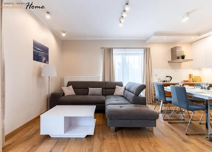 شقة Wonder - Z Tarasami Lub Balkonami, Blisko Kompleksu Narciarskiego Arena I Kosciola Wang *